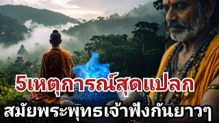 รวม5เหตุการณ์สุดแปลกในสมัยพระพุทธเจ้าฟังกันยาวๆ@sangtham