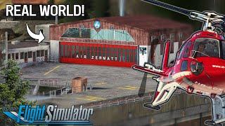 Air Zermatt Heli Base | H125 | Alpine Adventure | Microsoft Flight Simulator