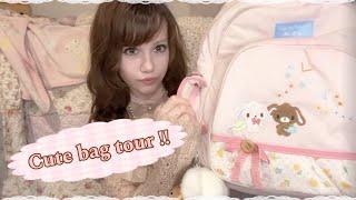 Cute dolly bag tour !! (first vid ^_^)