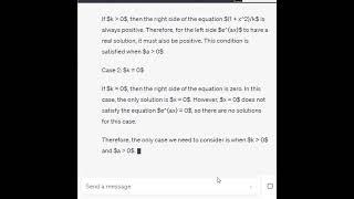 Can ChatGPT solve Math Competition Problems? Putnam 2022, Problem A1.