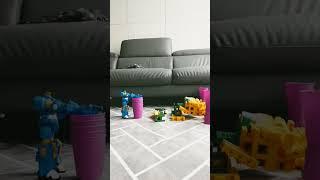 어터널 메가VS메카로돈#메탈카드봇s#스톱모션