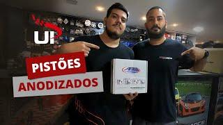 PISTÕES ANODIZADOS AFP - UNBOXING E ENTREGA