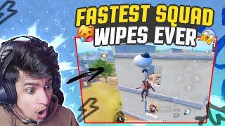 World's Fastest Clutches Ever - 1.25 Second Clutch World Record in PUBGM/BGMI