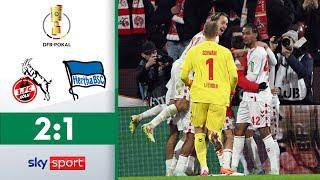 Entscheidung in letzter Minute! | 1. FC Köln - Hertha BSC | Highlights | DFB Pokal 2024/25