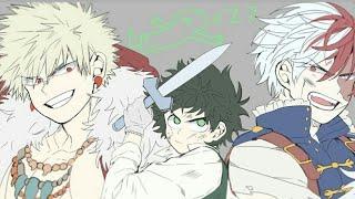 Mha trio reincarnated in Danmachi [part 1 pls don't copyright me 