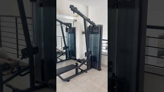 Lắp đặt phòng tập gym tại nhà gồm máy kéo xô, ghế đa năng và bộ tạ dumbbell #setupgym #fitness