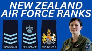 ROYAL NEW ZEALAND AIR FORCE RANKS