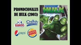 Promocionales De Hulk (2003) [ES]