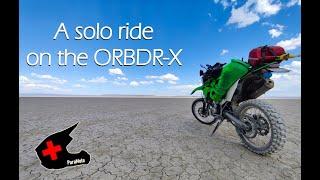 A solo ride on the Steens/Alvord ORBDR-X