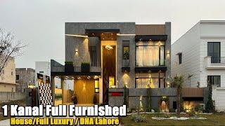 Fully Furnished 1 Kanal Ultra Luxurious House  For Sale In DHA Lahore @AlAliGroup