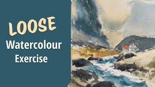 Discover this Method to Painting LOOSELY with Watercolour