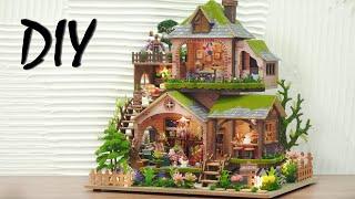 [4K] Forest Adventures || DIY Miniature Dollhouse Kit - Relaxing Satisfying Video