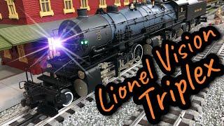 Lionel Visionline Erie Triplex Matt H Shay #2603 2431010 [4K] #lionel #modelrailroad #triplex #train