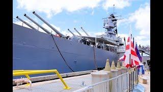 A tour of the Battleship Missouri Memorial at Pearl Harbor, Oahu