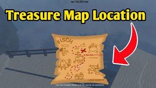 [No Scam] Where To Find Treasure Map Location In Fisch Roblox | Fisch Treasure Map Location Guide