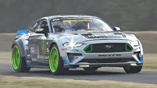 Vaughn Gittin Jr.'s 2018 Ford Mustang RTR MONSTER! - 900HP Roush Yates V8 9000rpm Sounds & Show!