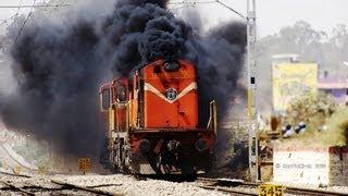 THE DIESEL VOLCANIC ERUPTION BY SMOKING ALCOS : INDIAN RAILWAYS