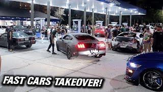 Street Racers SHUTDOWN the Gas Station at FL2K24!