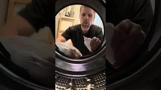 How to remove mold from a washing machine gasket #mold #clean