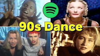 Top 50 Most Streamed 1990s Dance Songs (Spotify)