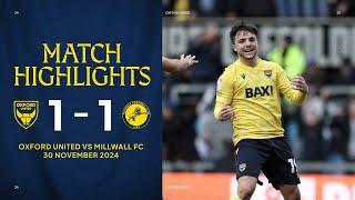 Tyler Goodrham Scores Another Worldie To Secure A Point For Oxford United