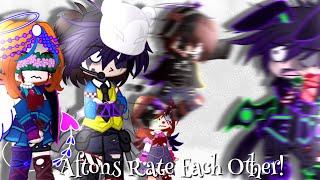 Aftons Rate Each Other! [My Second AU] //Itz_Galaxy Luna// (MY AU!)