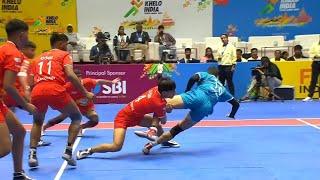 Maharashtra vs Rajasthan Boy's Kabaddi Match Full Highlights | Khelo India Youth Games 2022