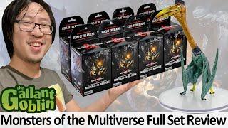 Monsters of the Multiverse Full Set Review - WizKids D&D Icons of the Realms Prepainted Minis