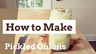 Easy pickled onions with The Farmer's Hands!