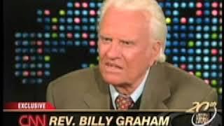 Billy Graham with Larry King