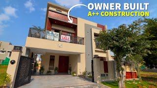 10 Marla Owner-Built A++ Designer House Tour | Bahria Town Phase 8 Rawalpindi | For Sale