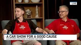 Father and son duo raise funds for South Portland Food Cupboard with classic car show