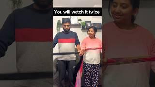 Try at your own risk ️  #comedyshorts #ukmallu #couplecomedy #ytshorts #husbandwife #shortsindia