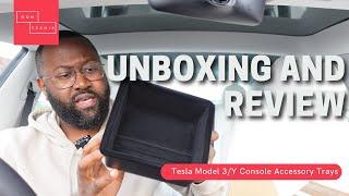 Tesla - Unboxing and Review - Model 3/Y Console Accessory Trays