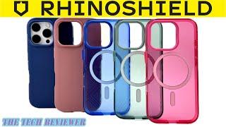 RHINOSHIELD iPhone 16 Pro SolidSuit & JellyTint : 11 ft Drop Protection * Great Magnets * More Grip!