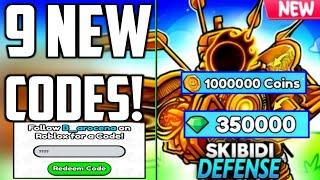 ALL NEWSKIBIDI TOWER DEFENSE CODES NEW CODES - SKIBIDI TOWER DEFENSE CODES 2024