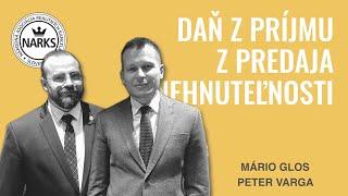 1. REALITNÝ PODCAST - Daň z príjmu z predaja nehnuteľnosti