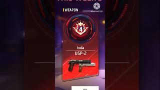 INDIA TOP 4 USP-2 PLAYER GAMEPLAY || ACE KILL WITH USP-2 GUN || #csrankpush