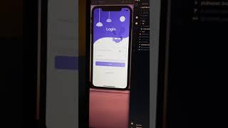 Flutter Animated Login Page UI #shorts