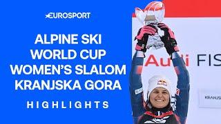 Zrinka Ljutic's Remarkable Victory!  | FIS Alpine Ski World Cup 2024/25 Highlights