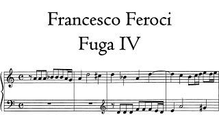 Feroci - Fuga IV in D minor - Metzler Organ, Poblet, Hauptwerk