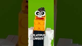 A platypus Plumber - with brick separator DR. Doof. #memes #disney #lego