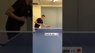 Reverse PENDULUM serve  tutorial  #tabletennis #pingpong #serve #tutorial #youtubeshorts