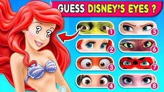  Guess Disney Character by Their Dress and VOICE | Moana 2, Snow White, Elsa, Ariel