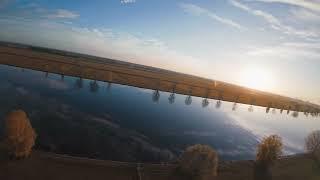 Flying my FPV Drone over the River like a Mirror 4K