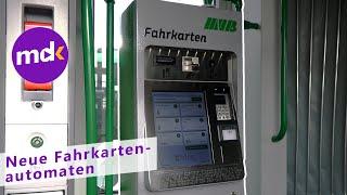 NEUE Fahrkartenautomaten für die MVB | Magdeburg News