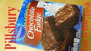 Pillsbury Chocolate Fudge Brownie Mix