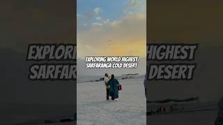 Exploring Sarfaranga Cold Desert | World’s Highest Cold Desert Adventure #travelvlog #whitedesert
