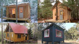 (4)  Off Grid Cabins  anyone can build