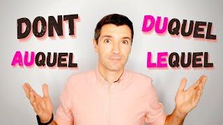 FRENCH compound relative pronouns | Level B2/C1